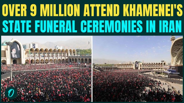 Iran BREAKING: Nine Million People Gather For Khamenei’s Funeral Ceremony At Grand Mosque In Tehran