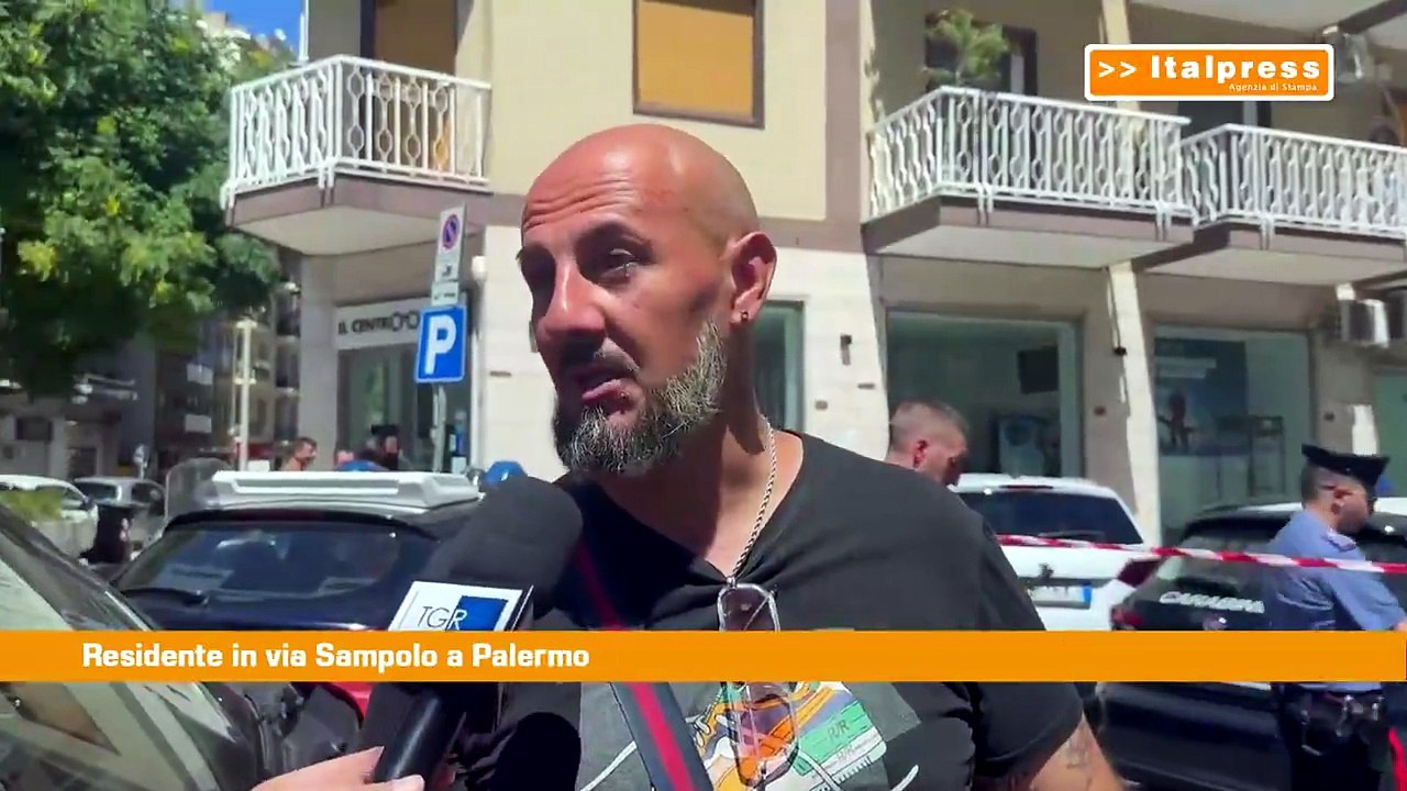 Omicidio a Palermo, la testimonianza di un residente "Conosciamo un coinquilino"