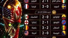 😱 مفاجآت نارية في دور الـ32.. وهذه مواعيد مباريات دور الـ16 بكأس العالم 2026! �