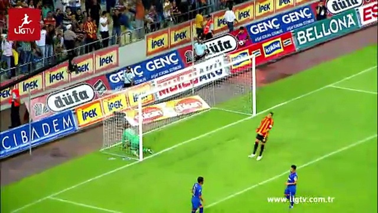 Yukatel Kayserispor - K.Karabükspor Maç Özeti (21 Ağustos 2010, Cumartesi,
