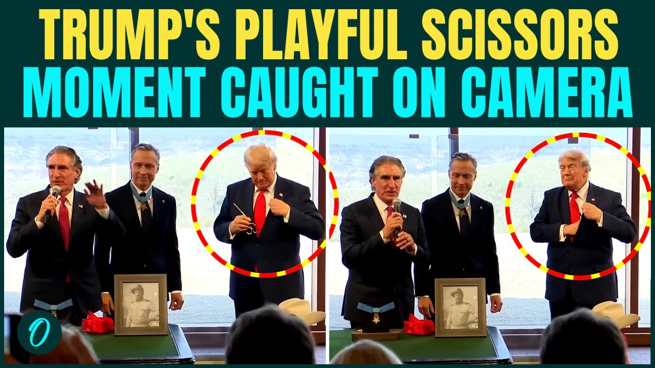 Trump Caught ‘Stealing’ On Cam? Viral Clip From Inauguration of Library Goes Viral | WATCH