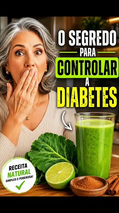 Receita natural controle de diabetes