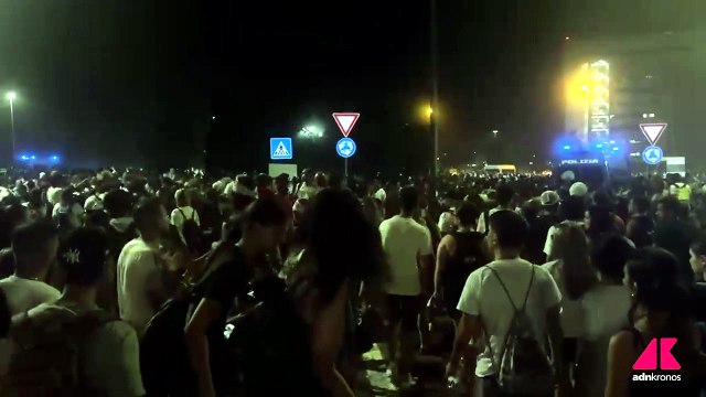 Il popolo di Ultimo lascia Tor Vergata, il deflusso lungo ma senza incidenti - Video