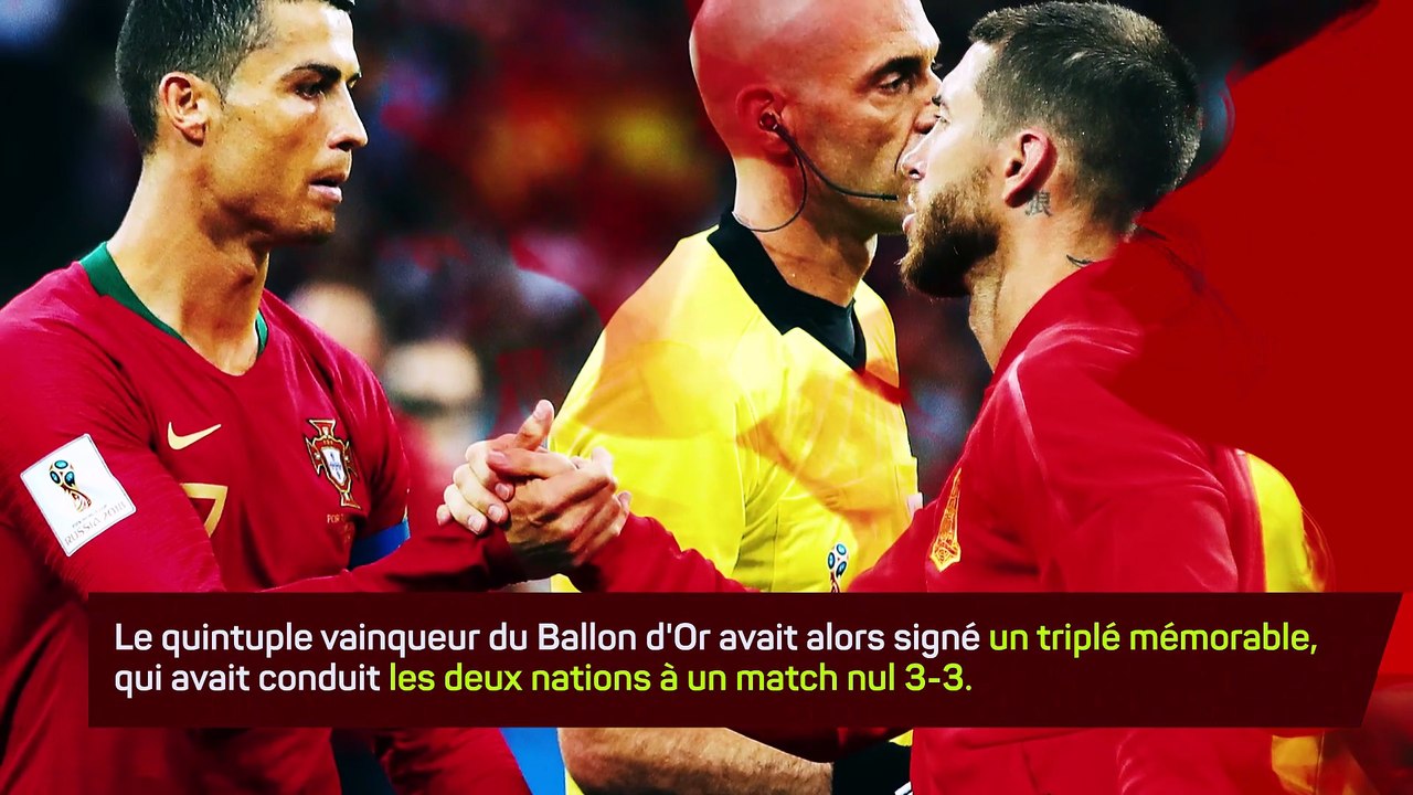 Retour sur le triplé historique de Cristiano Ronaldo contre l’Espagne en 2018