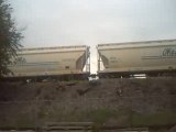 Csx mixed freight railfanning in dayton ohio