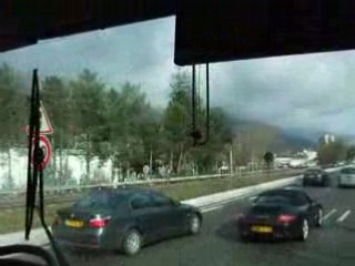 Llendo de Grenoble hacia Domène en bus