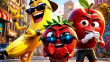 "Caiu? Levanta Estiloso! 🍓🍎 A Batalha Motivacional das Frutas Mais Loucas