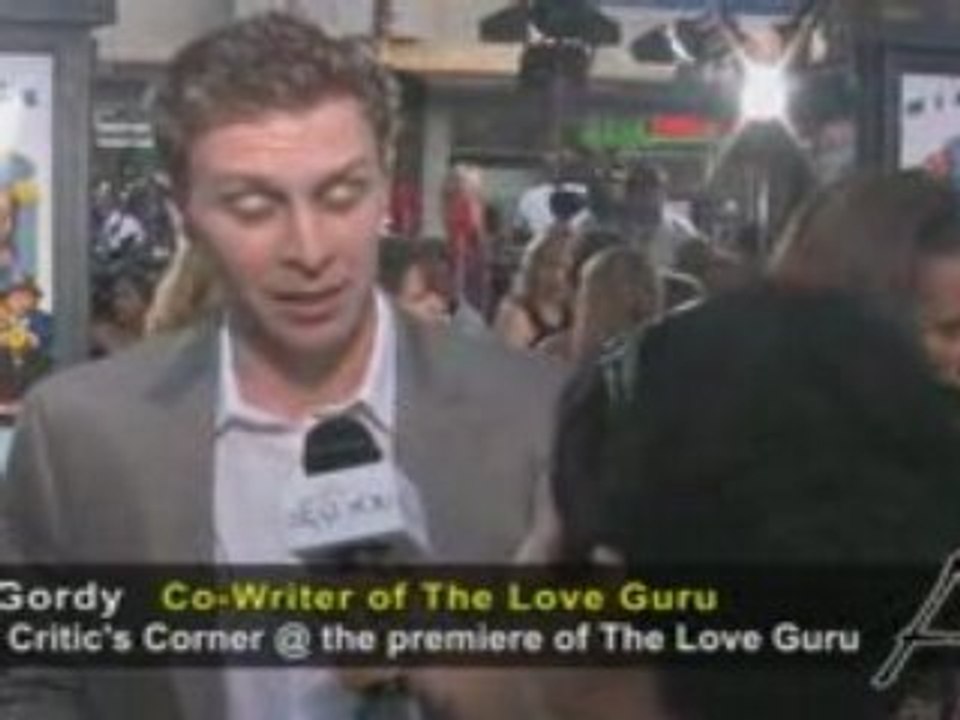 Premiere of the Love Guru - Graham Gordy interview