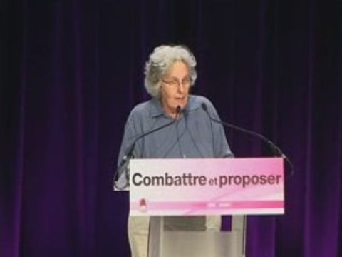 Ariane Mnouchkine à la Maison de la Chimie, 28 juin 2008