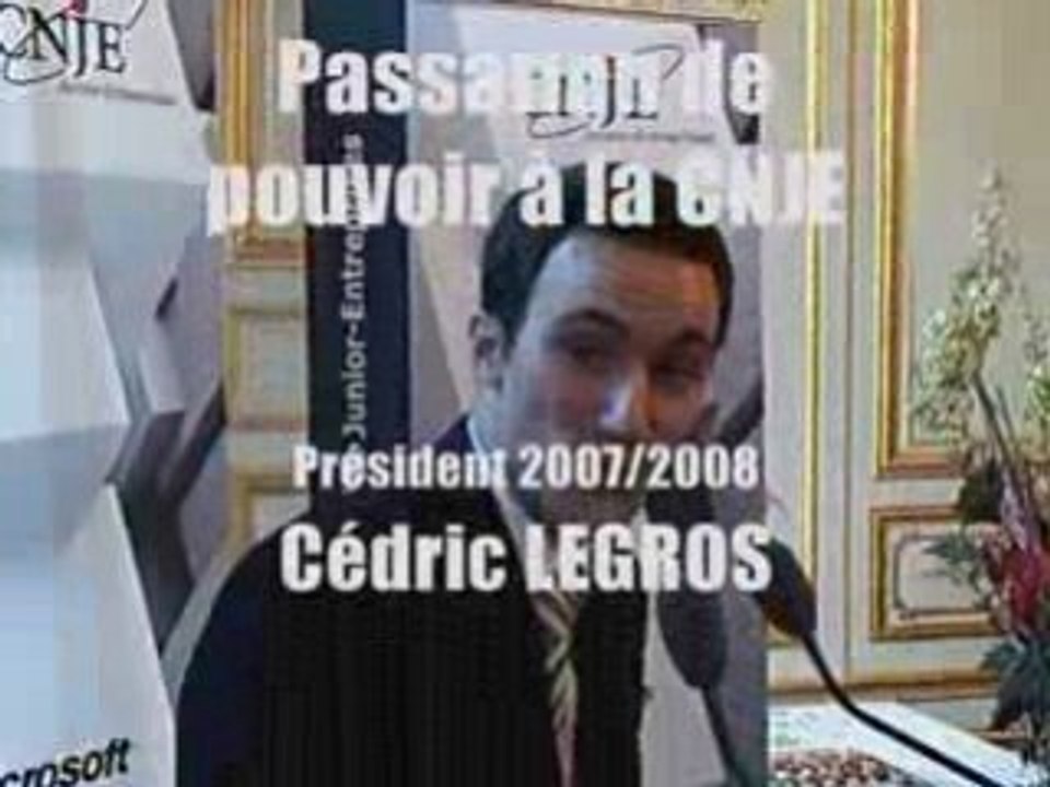 Passation de pouvoir à la CNJE