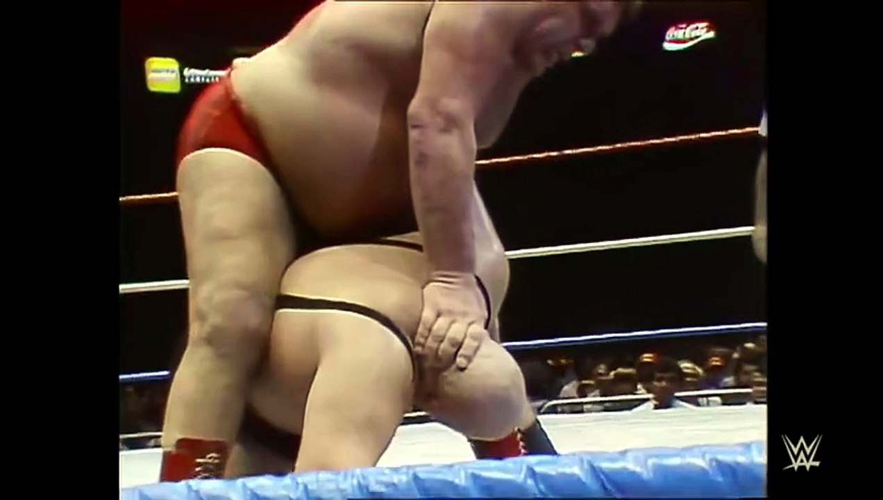 Andre the Giant vs. King Kong Bundy (Colossal Jostle) (Sept. 23, 1985)