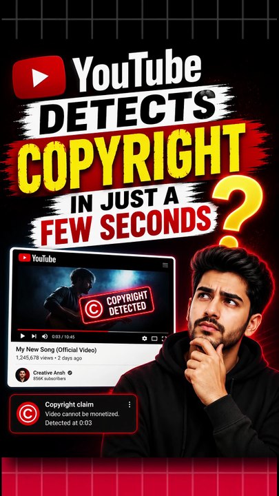 YouTube Copyright कैसे Detect करता है ?