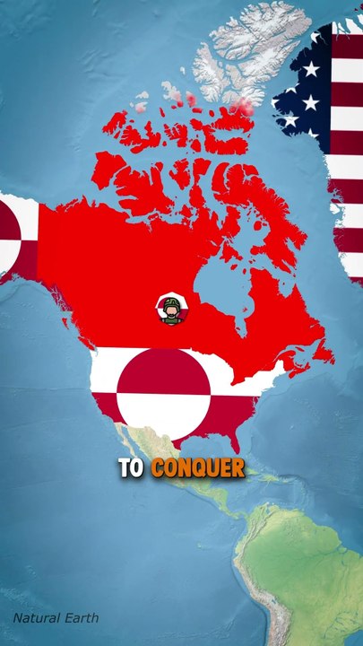 What If United States And Greenland Swapped Places?