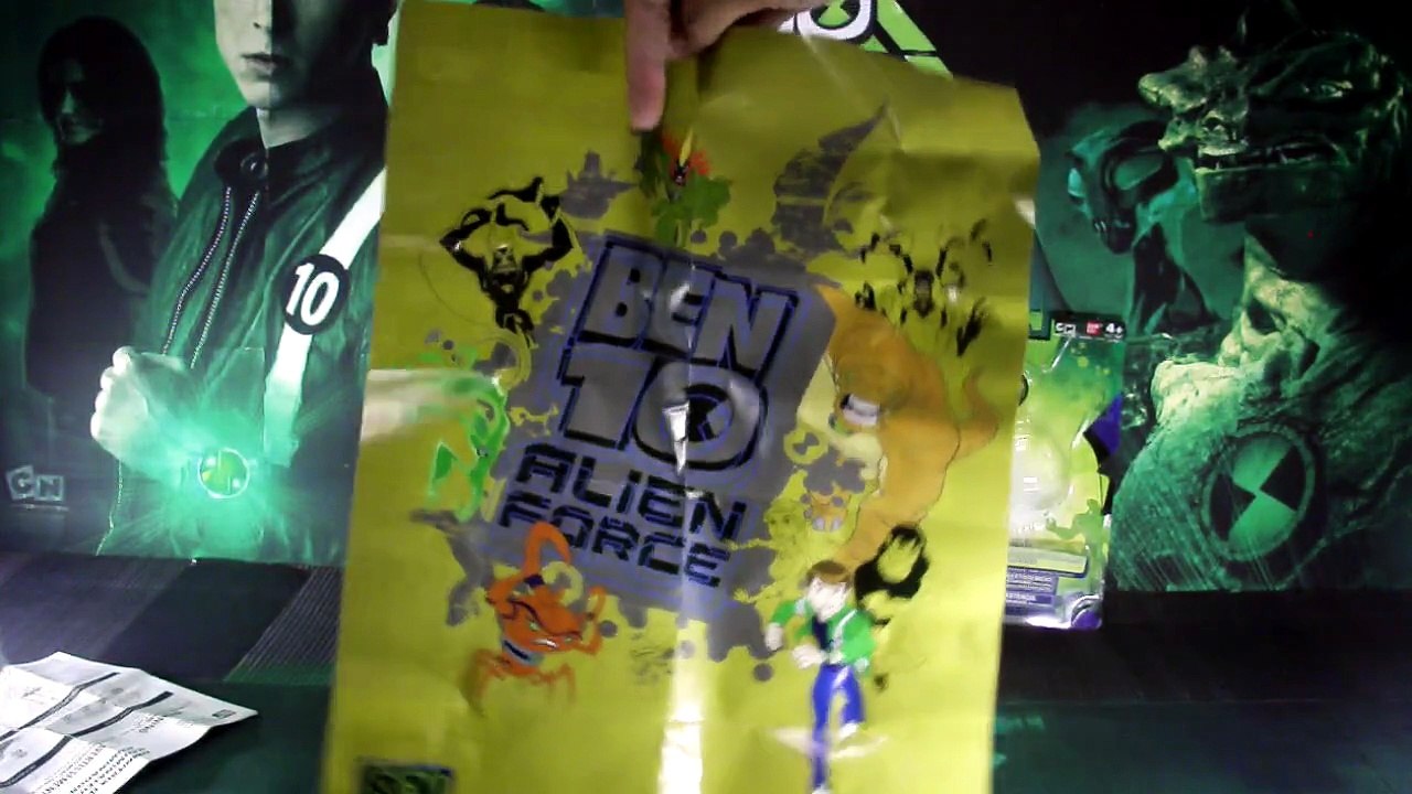 6 Review - Omnitrix Projetor Versão Invasão Alienígena - Ben 10 Força Alienígena