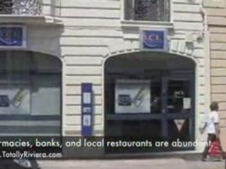 One minute video clip of the Musiciens quarter, Nice, France