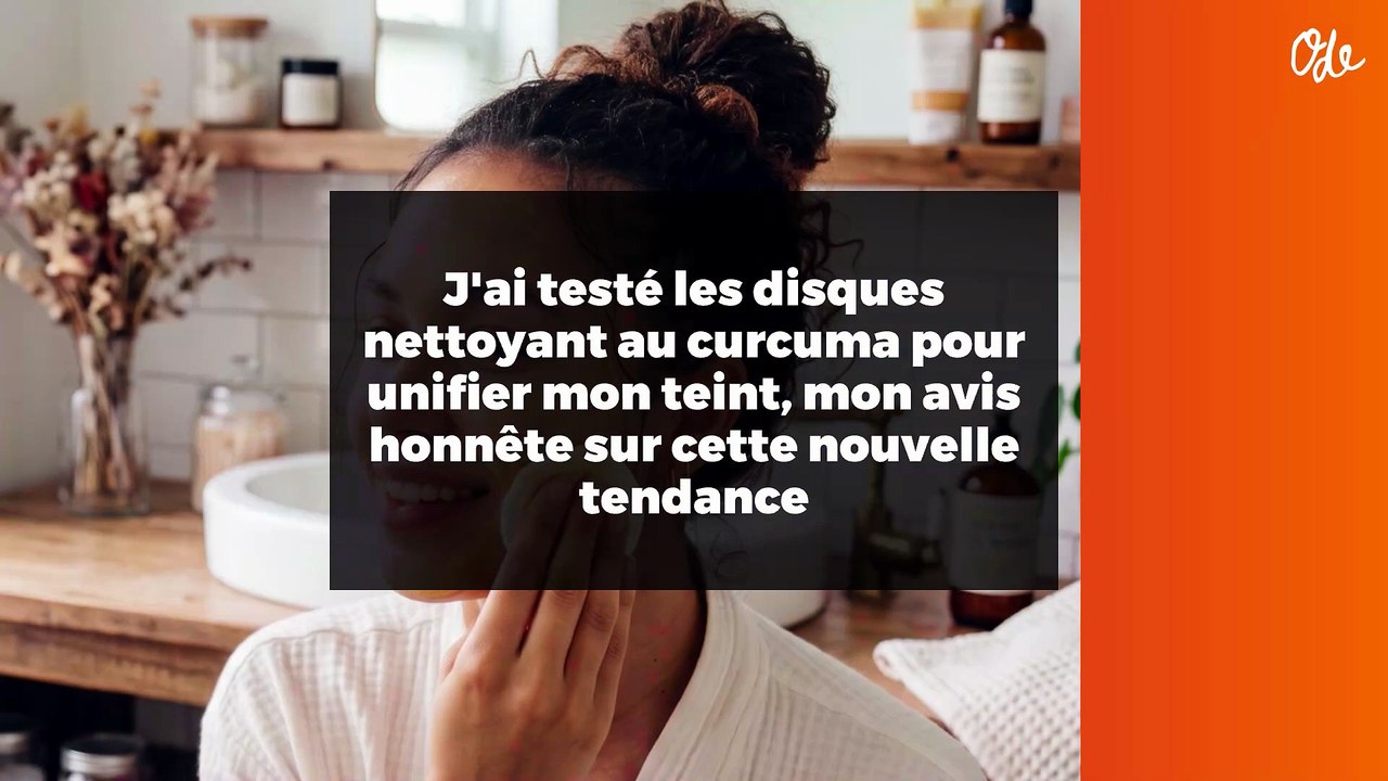 J'ai testé les disques nettoyant au curcuma pour unifier mon teint, mon avis honnête sur cette nouvelle tendance
