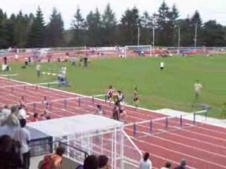 Mélanie finale 100mhaies Mayenne