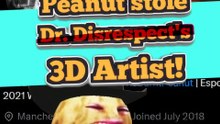 Peanut casually admitted to stealing Dr. Disrespect's top artist 😭💼