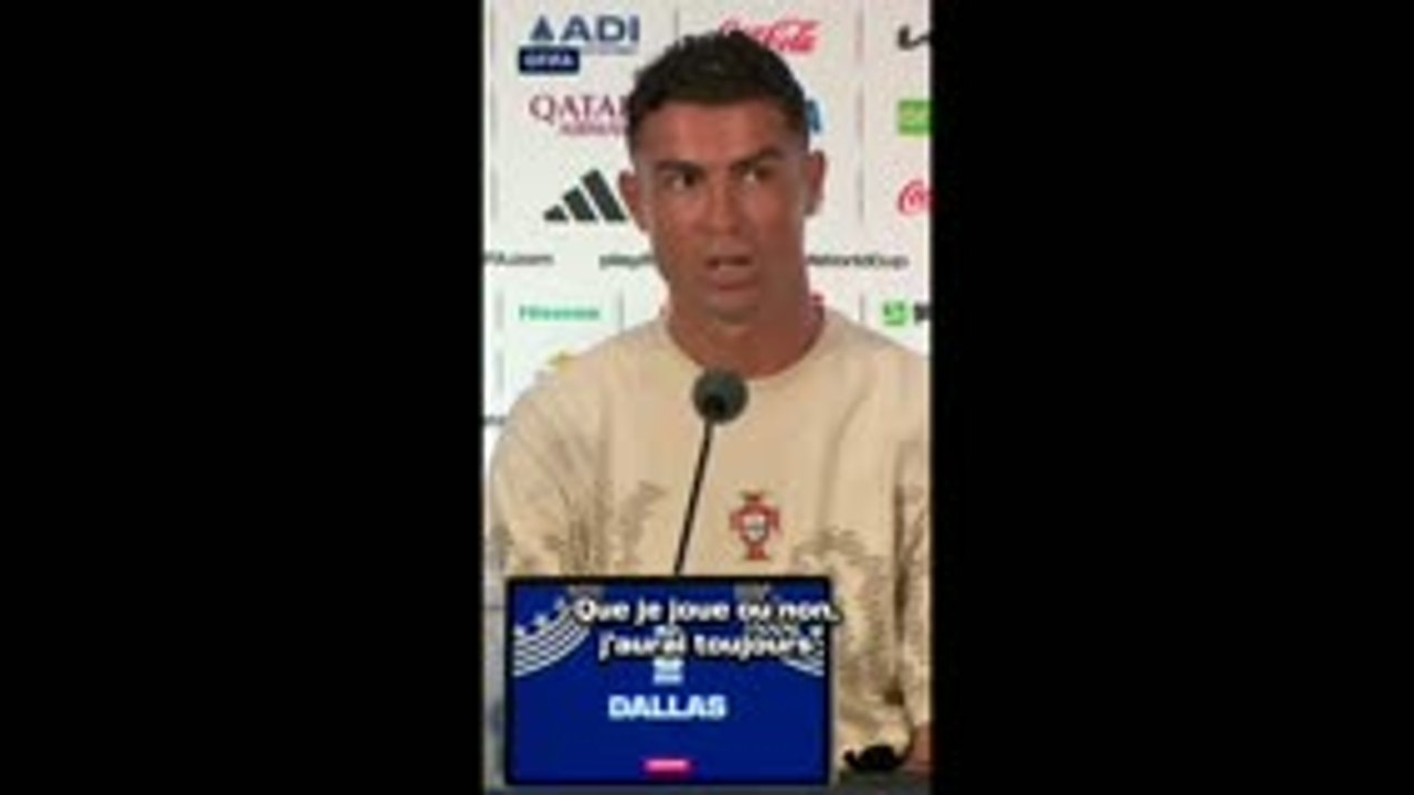 Portugal - Cristiano Ronaldo : "C'est ma dernière Coupe du monde"