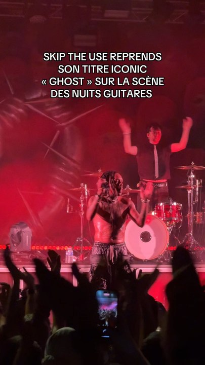 SKIP THE USE REPREND « GHOST » EN FESTIVAL 🎶🎸