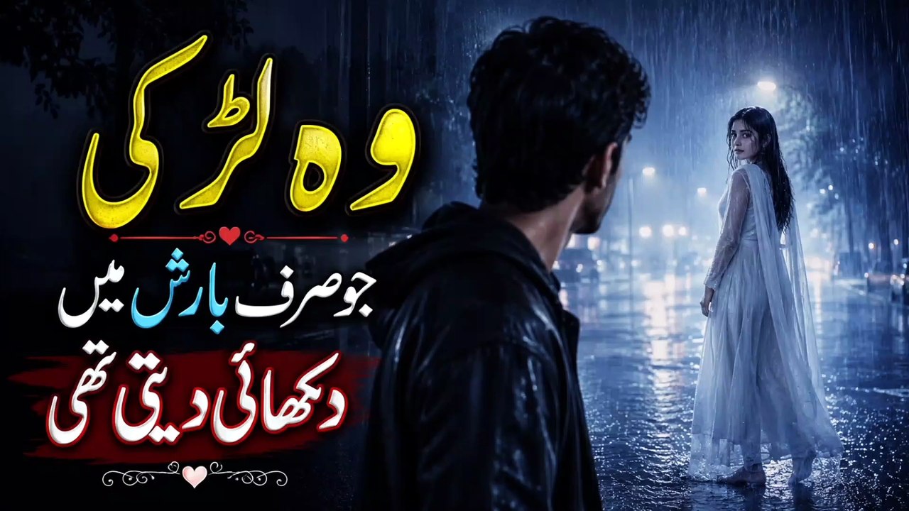 Wo Larki Jo Sirf Barish Main Dikhai Daiti The Kahani