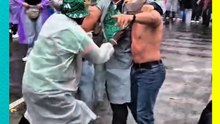 🇲🇽🌧️ ¡NI LA LLUVIA LOS DETIENE!Así se vive la previa del México vs Inglaterra