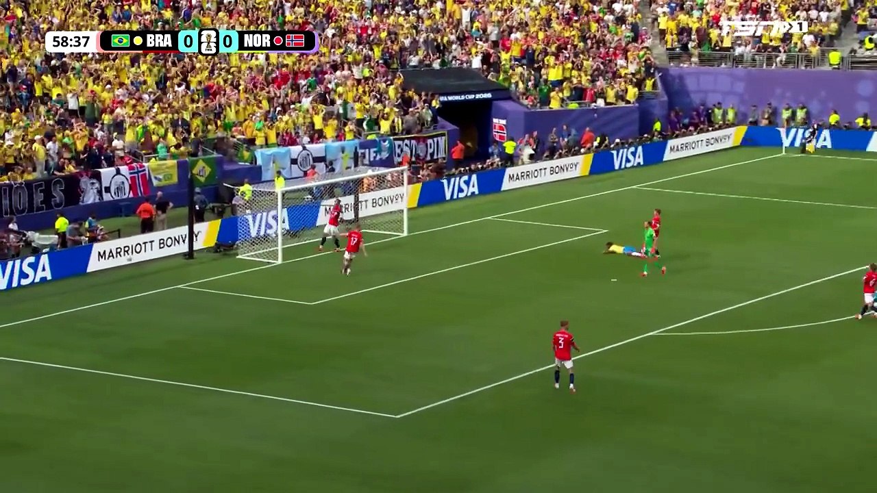 Brazil vs Norway 2nd half full match