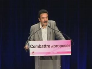 Edwy Plenel à la Maison de la Chimie, le 28 juin 2008