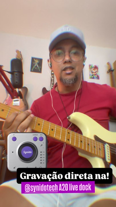 Synido A20 live Dock - Interface de áudio Portátil !