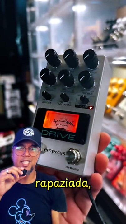 Olha só esse PEDAL de OVERDRIVE!