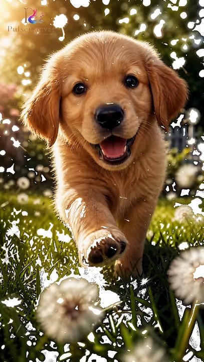 Can This Golden Retriever Puppy Make You Smile? 😊