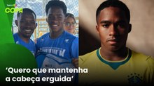 ‘Essa dor vai passar’: pai de Endrick posta mensagem de apoio ao filho após eliminação para Noruega