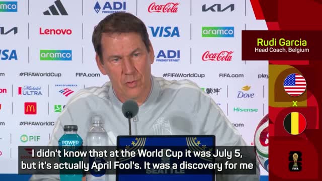 Decision to reverse Balogun red card is an 'April Fool's' joke - Garcia