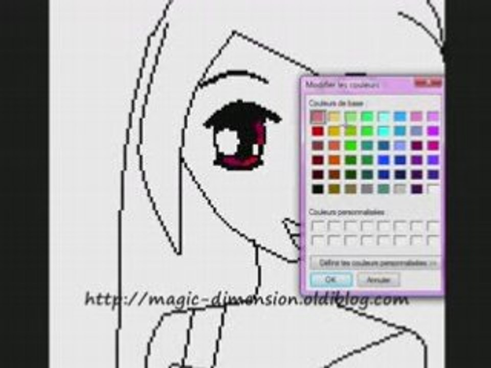 Dessin de Magic Dimension sur Paint [Sarah]