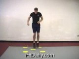 Agility Dot Drill - Footwork Drill - Exercise Tips & Ideas
