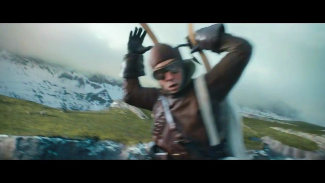 The King's Man - parachute off a falling plane