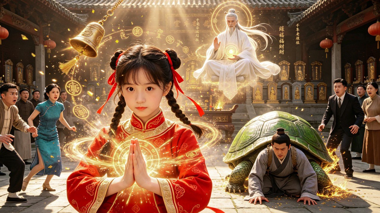 8-year-old girl awakens ancestral power, rings bell and seals traitor as turtle