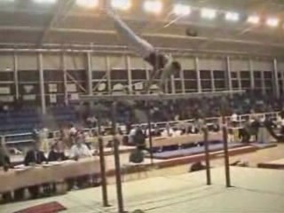 Julien au parallèles au demi final des coupes 2008