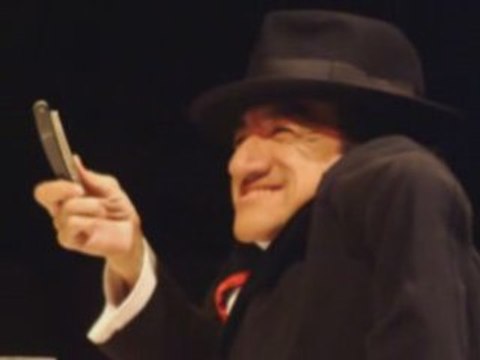 Nabil Shaban as Mack the Knife in Threepenny Opera