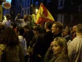 Espagne-Allemagne depuis Bruxelles: Euro 2008