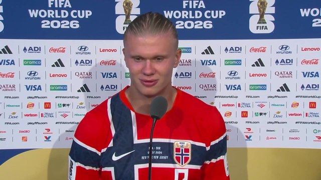 HAALAND, the VIKING KING, in MIXED ZONE after BRAZIL 1-2 NORWAY | WORLD CUP 2026