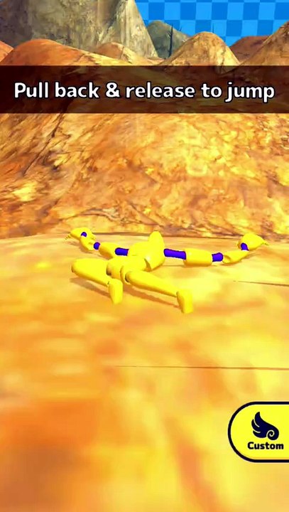Rubber Jumping : Slingshot Doll Gameplay |Level 3| #gaming #trending #asmr #rubberjumpingslingshotdollgameplay