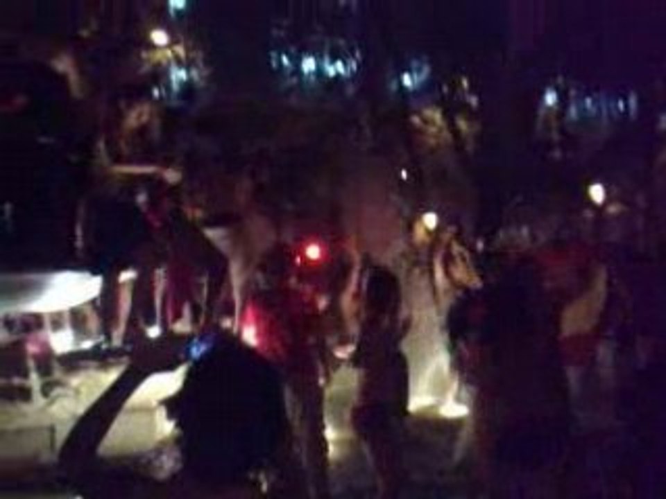 Madrid après la victoire à l'euro 2008 : vidéo 4