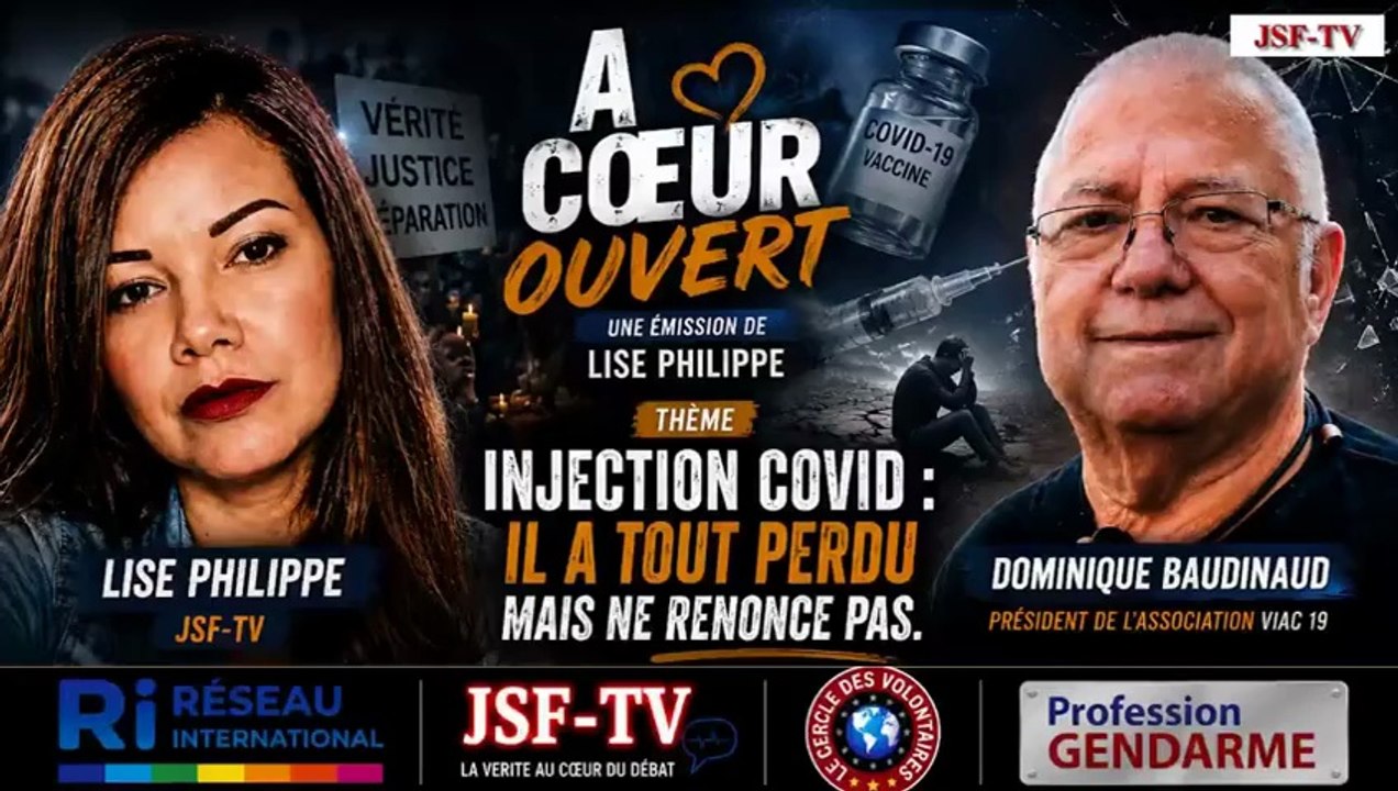 Injection Covid - il a tout perdu mais ne renonce pas - avec Dominique Baudinaud
