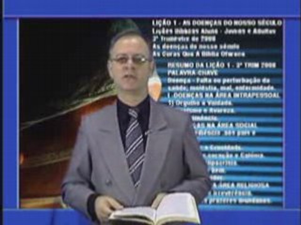 Licao 1 3trim 2008 parte4 Ev.Henrique, Doencas Nosso seculo