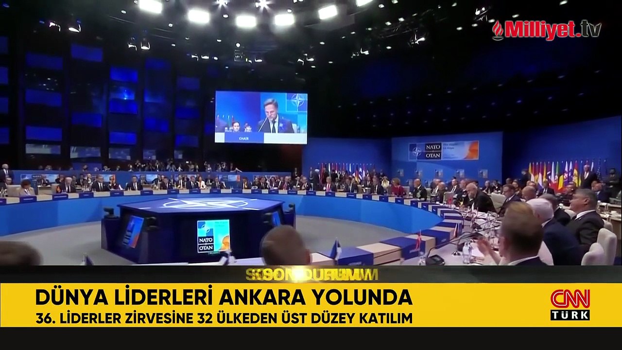 Dünya Ankara'ya kilitlendi: Tarihi NATO zirvesi...