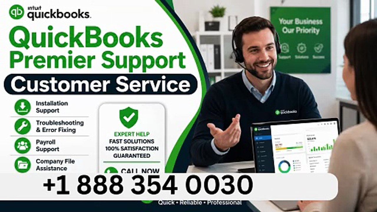 QuickBooks Premier Customer Service Number | Contact QuickBooks Premier Support