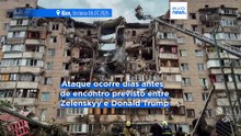 Pelo menos 10 mortos em novo ataque russo contra Kiev, segundo as autoridades