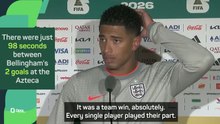 The best night of my England career - Bellingham on Mexico win