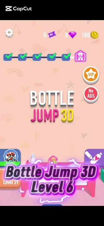 Bottle Jump 3D - Level 6